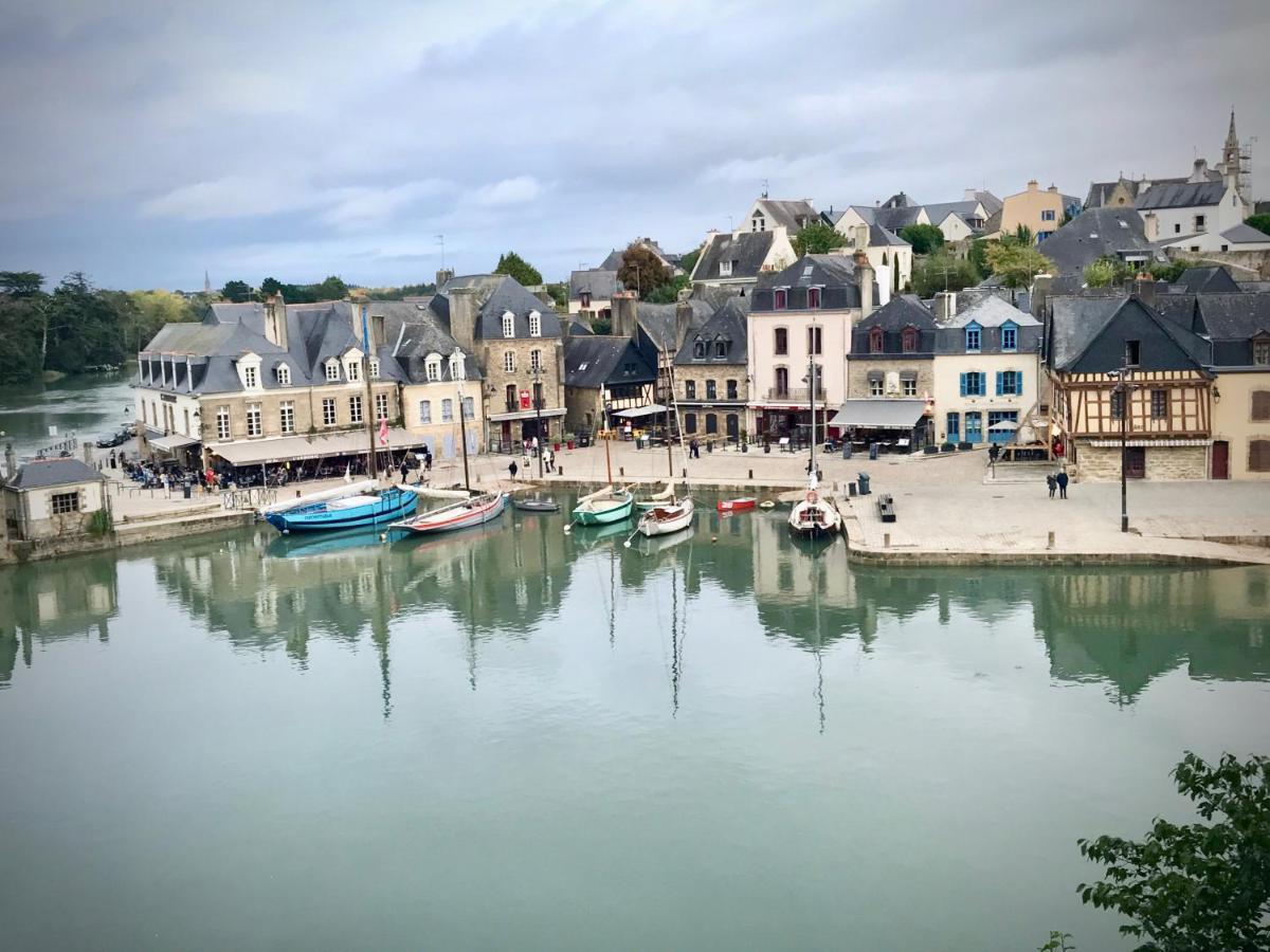 Appartement T2 Vue Sur La Riviere Avec Garage Privatif - Port De Saint-Goustan Оре Екстериор снимка